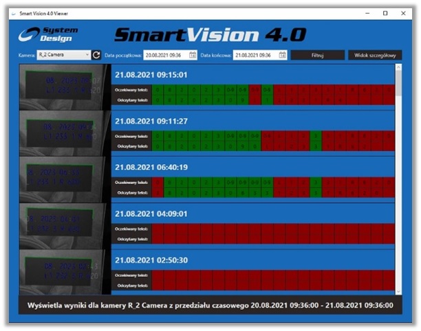 SmartVision operator